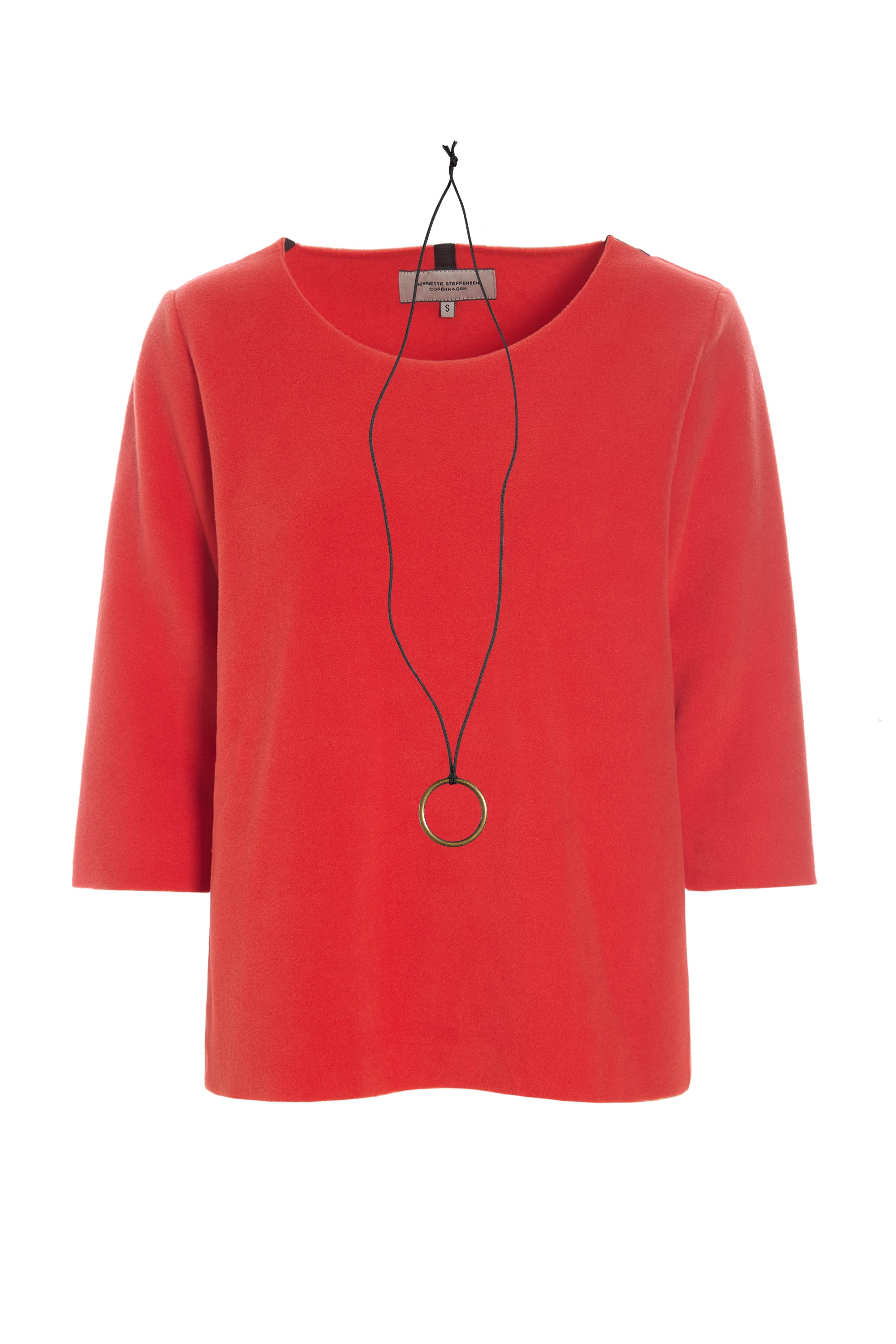 HENRIETTE STEFFENSEN COPENHAGEN BLOUSE - 1368 BLUSER TOMATO 845
