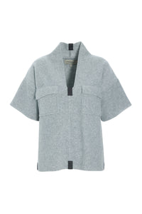 BLOUSE - 1374 - LIGHT GREY