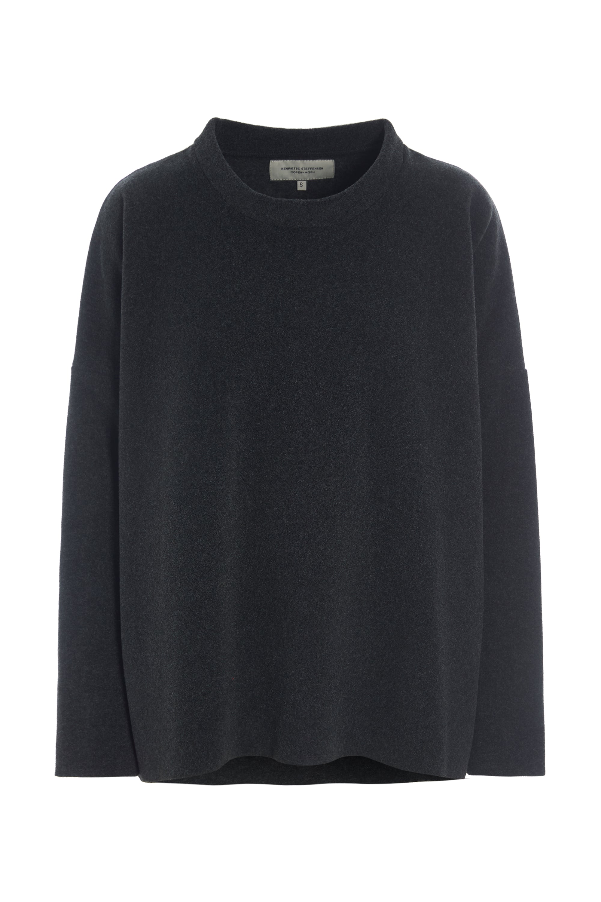 HENRIETTE STEFFENSEN COPENHAGEN BLOUSE - 1405 BLUSER SOFT BLACK 914