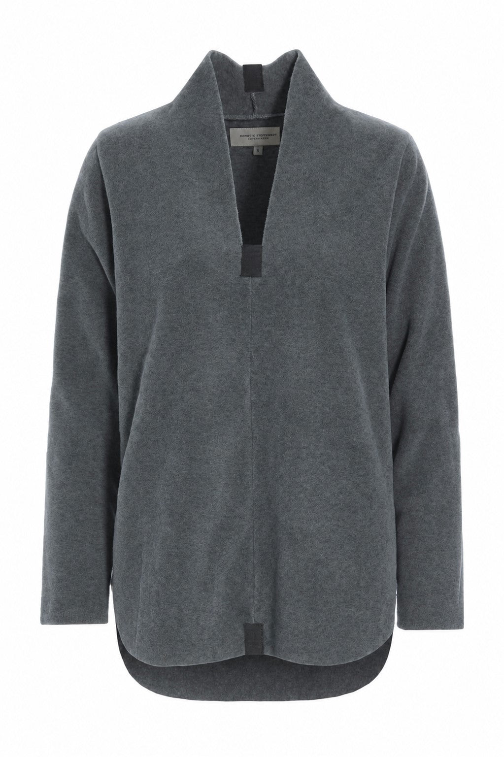 HENRIETTE STEFFENSEN COPENHAGEN BLOUSE - 1414 BLUSER GREY 905
