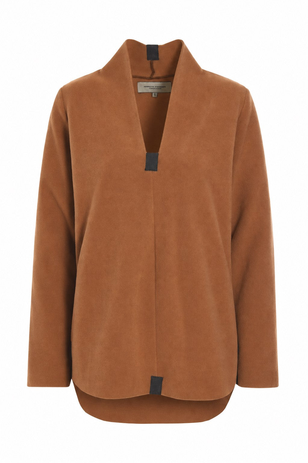 HENRIETTE STEFFENSEN COPENHAGEN BLOUSE - 1414 BLUSER RUST 706