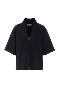 BLOUSE - 71022 - BLACK