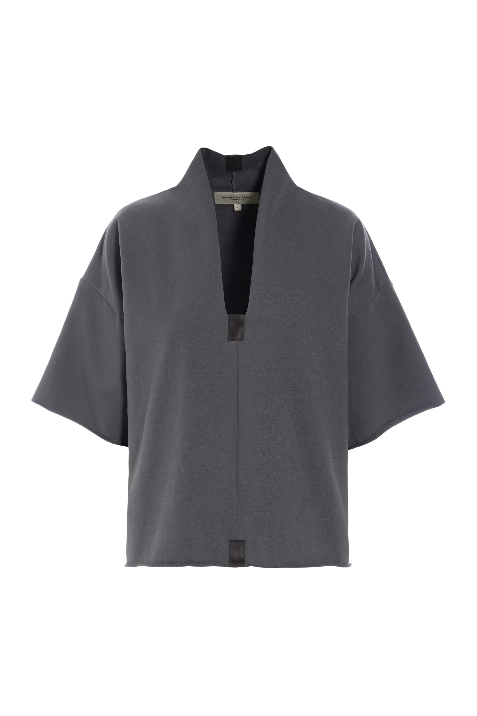 HENRIETTE STEFFENSEN COPENHAGEN BLOUSE - 71022 BLUSER GREY 905