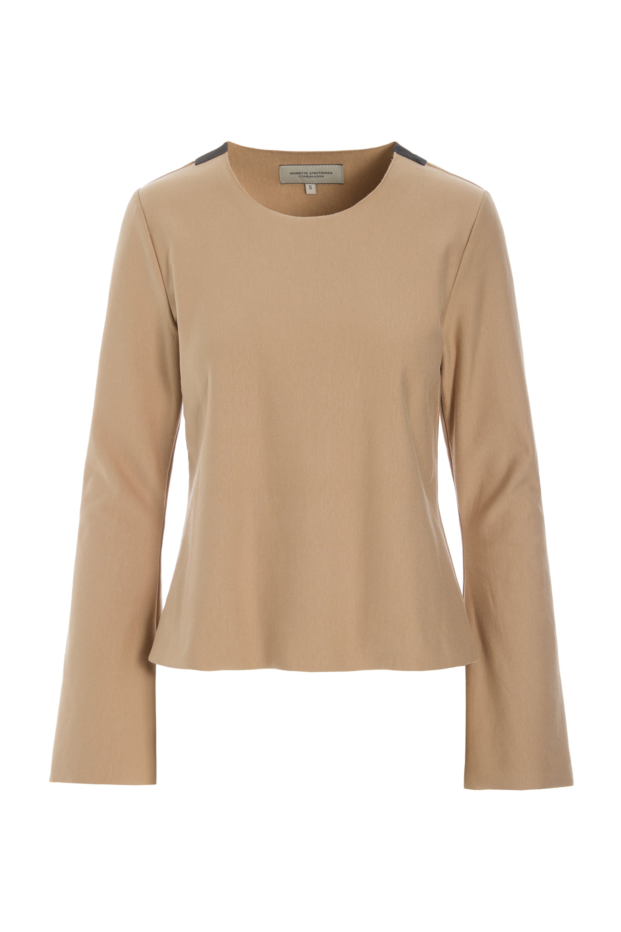 HENRIETTE STEFFENSEN COPENHAGEN BLOUSE - 71023 BLUSER CAMEL 815