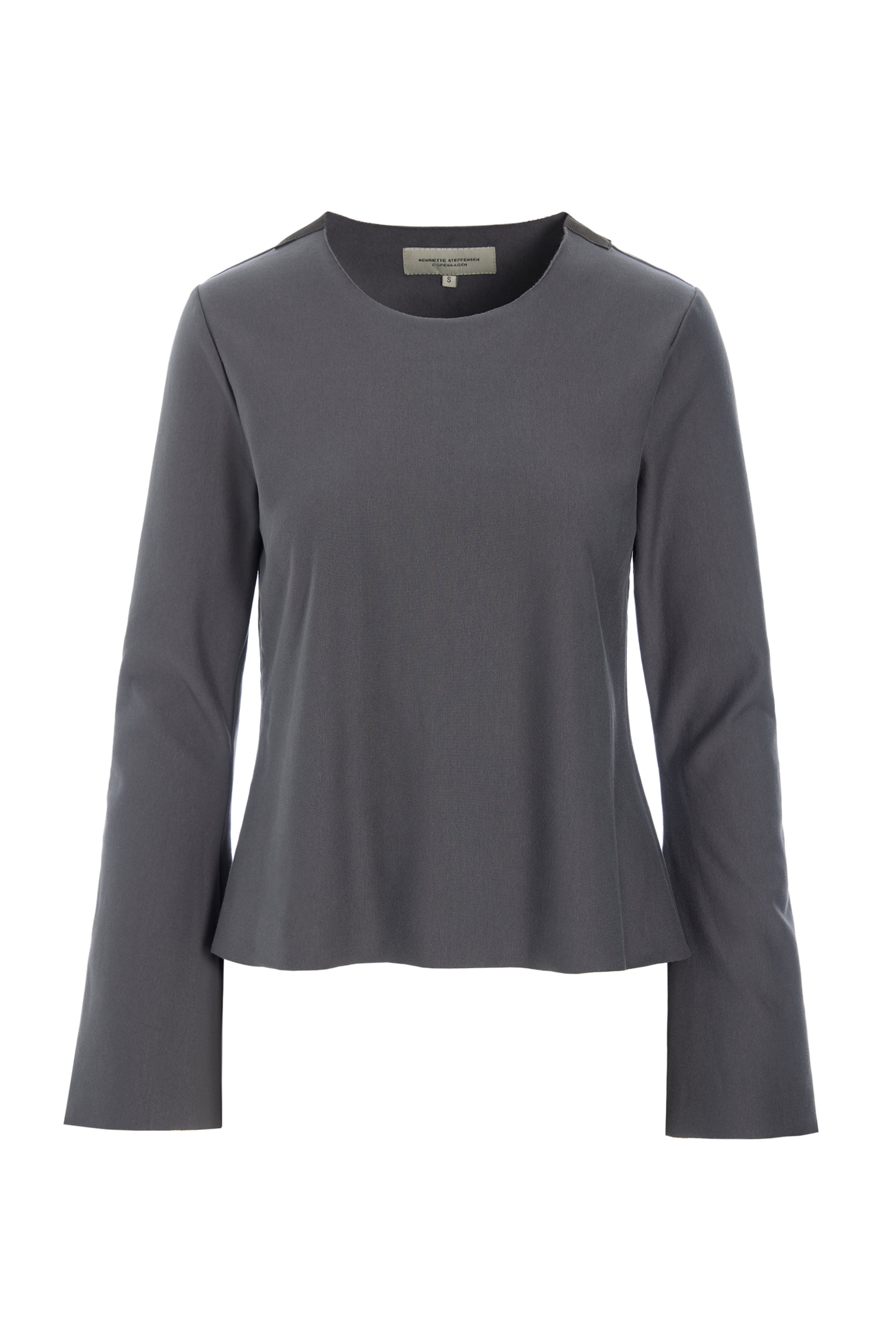 HENRIETTE STEFFENSEN COPENHAGEN BLOUSE - 71023 BLUSER GREY 905
