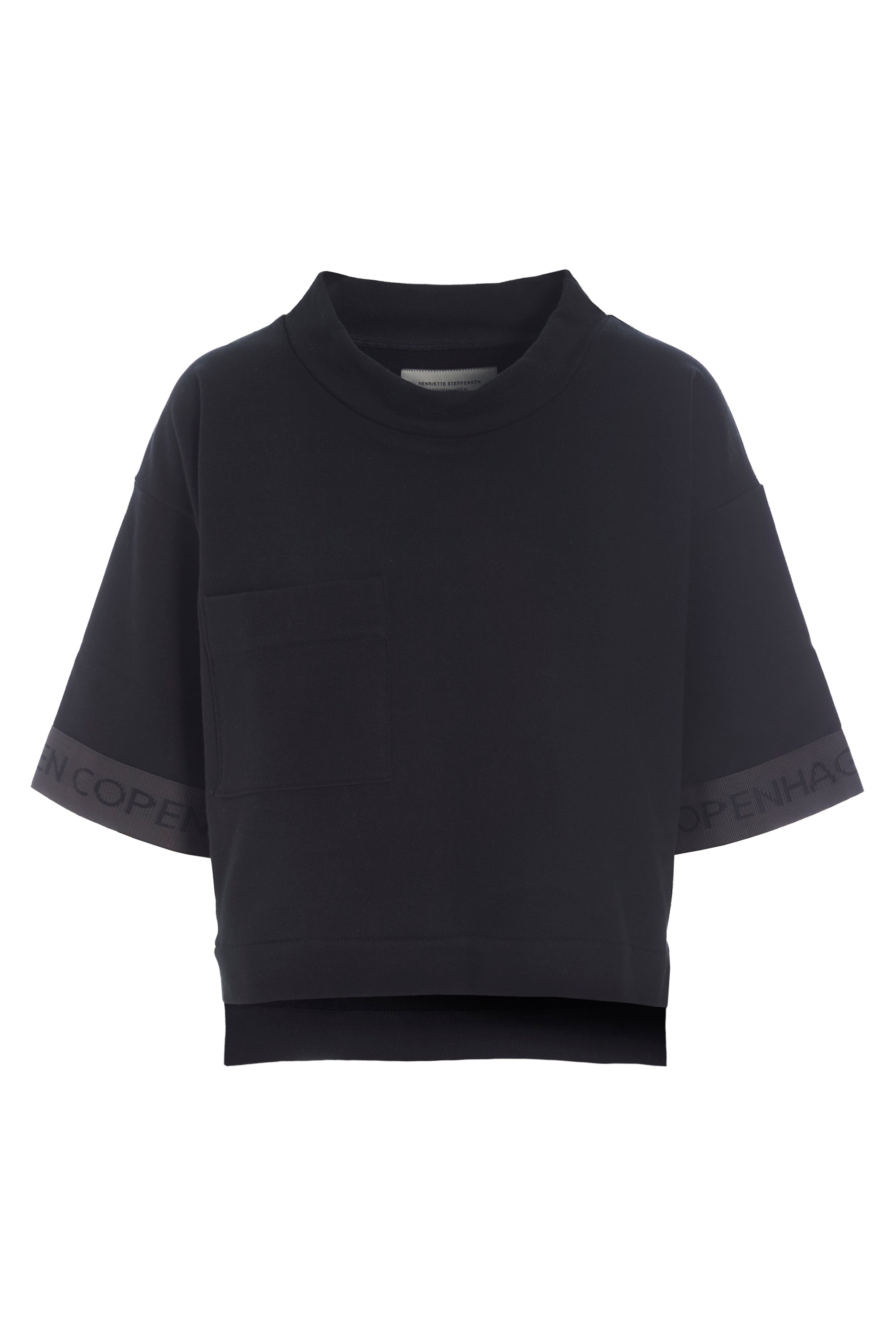 HENRIETTE STEFFENSEN COPENHAGEN BLOUSE - 71601 BLUSER BLACK 900