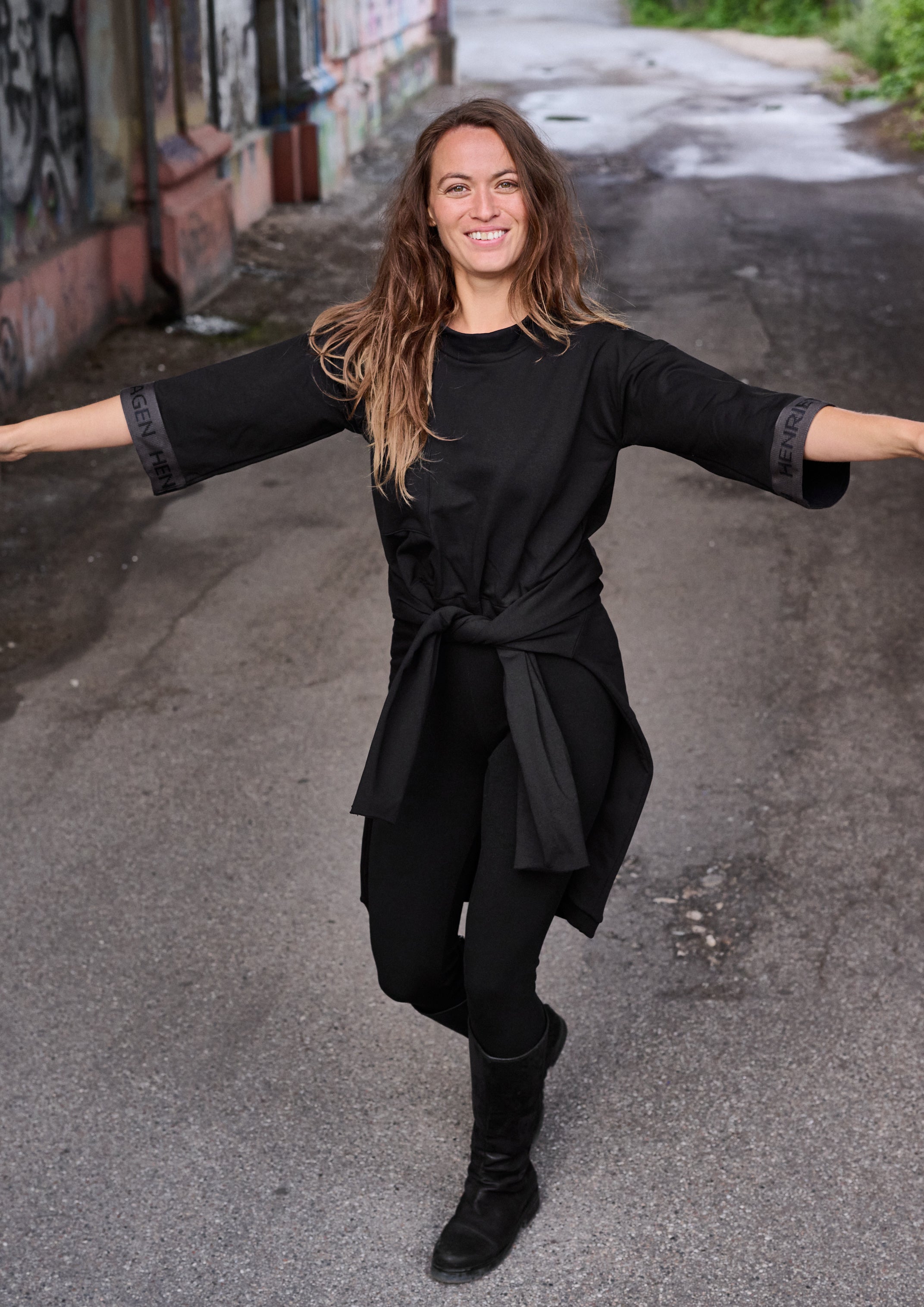 HENRIETTE STEFFENSEN COPENHAGEN BLOUSE - 71606 BLUSER BLACK 900