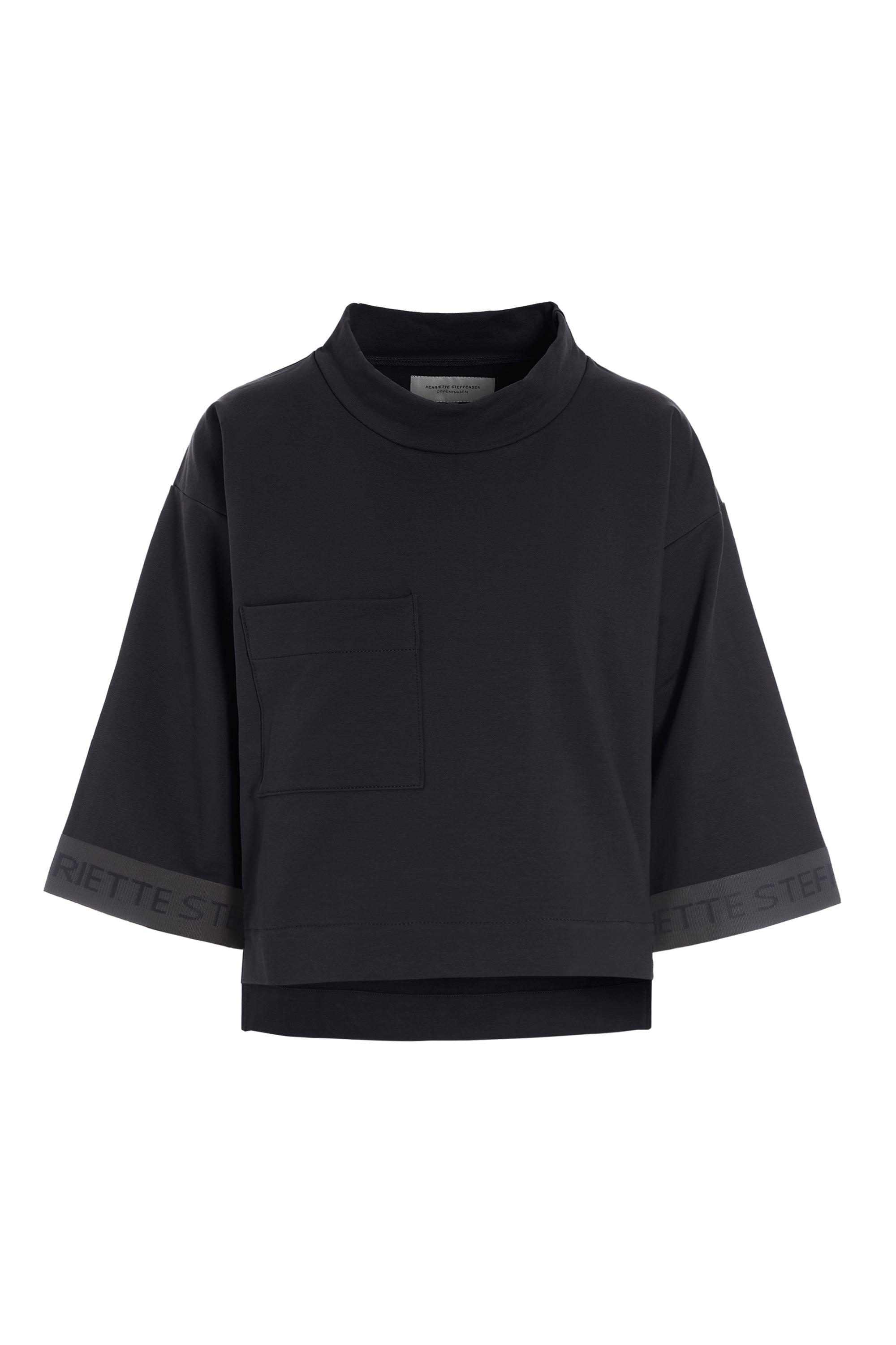 HENRIETTE STEFFENSEN COPENHAGEN BLOUSE - 71606 BLUSER BLACK 900