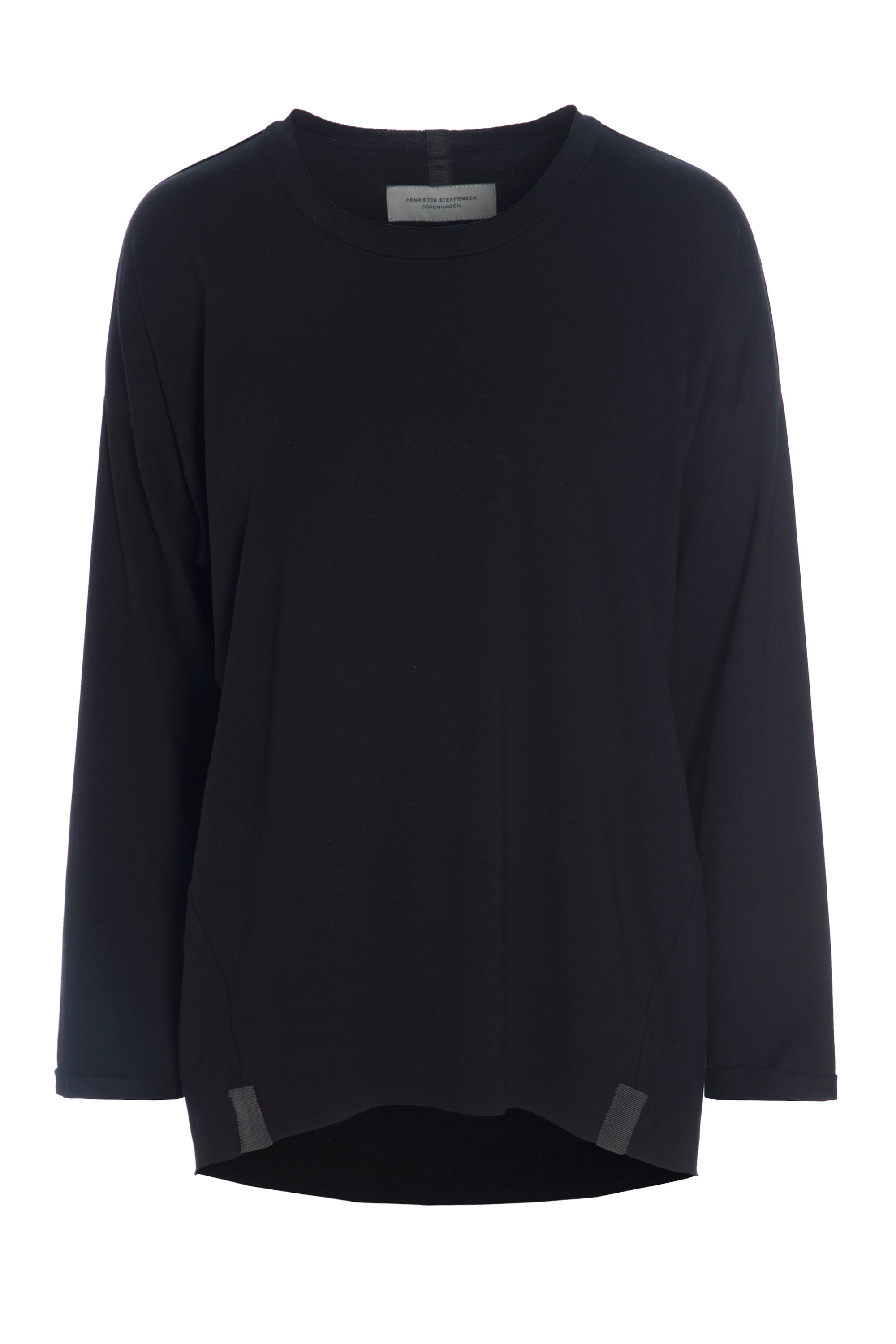 HENRIETTE STEFFENSEN COPENHAGEN BLOUSE - 96051 BLUSER BLACK 900