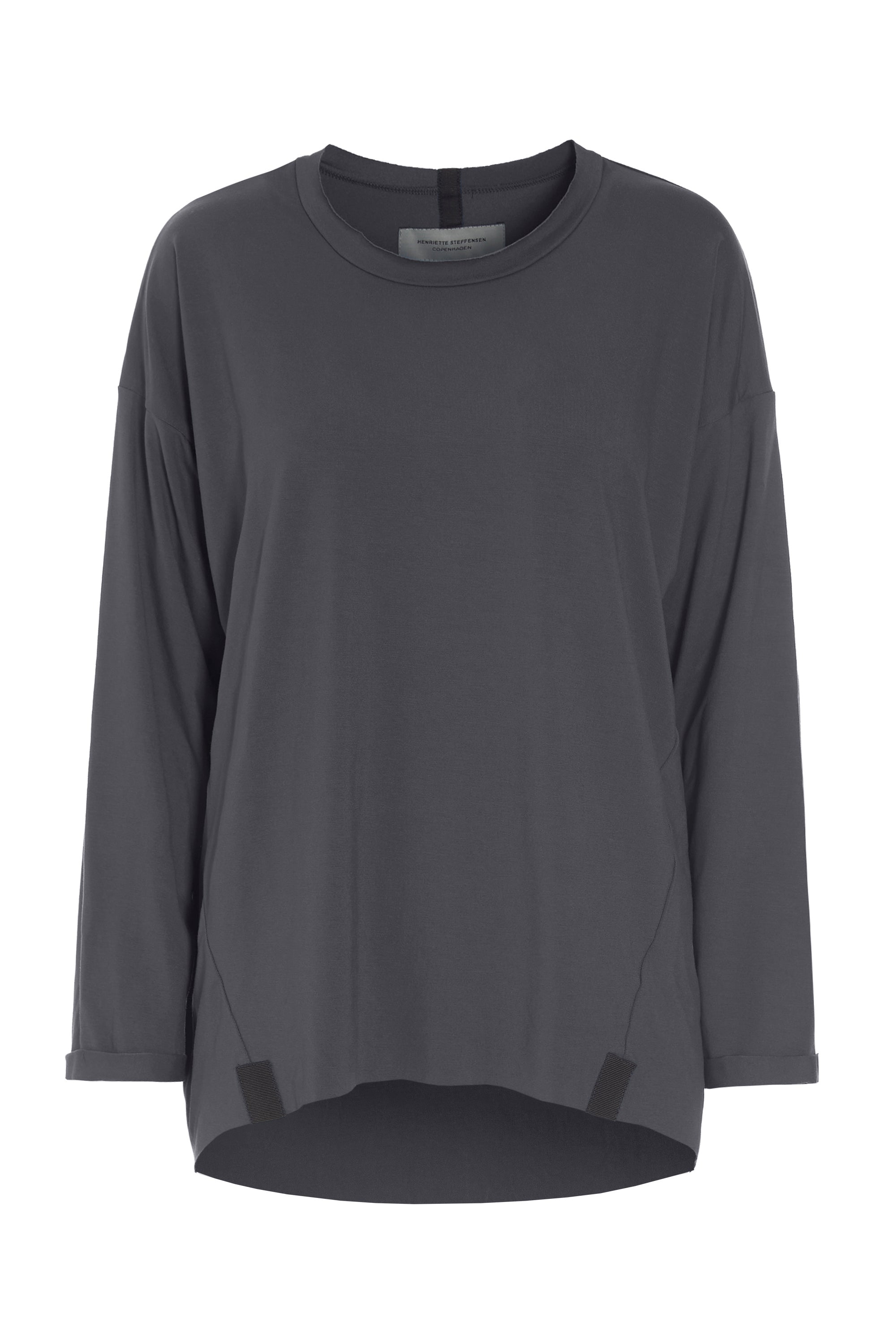 HENRIETTE STEFFENSEN COPENHAGEN BLOUSE - 96051 BLUSER GREY 905