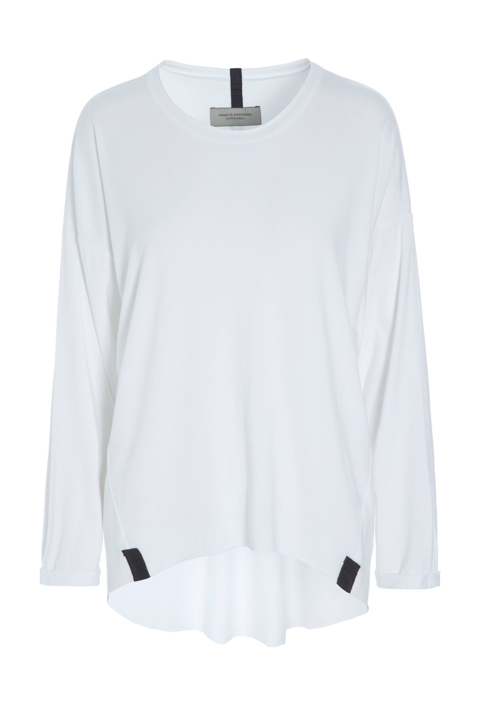 HENRIETTE STEFFENSEN COPENHAGEN BLOUSE - 96051 BLUSER WHITE 816