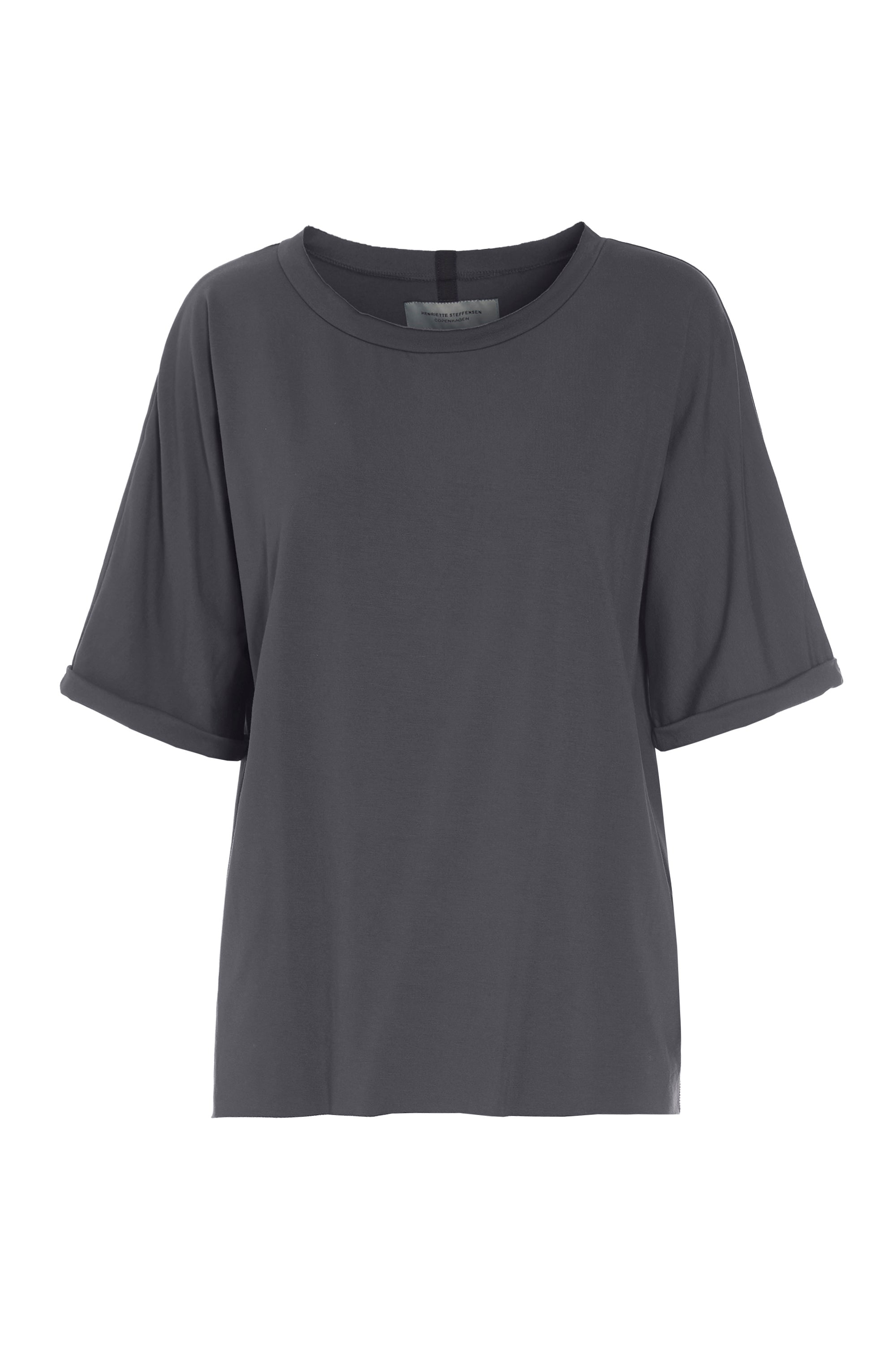 HENRIETTE STEFFENSEN COPENHAGEN BLOUSE - 96064 T-SHIRTS GREY 905