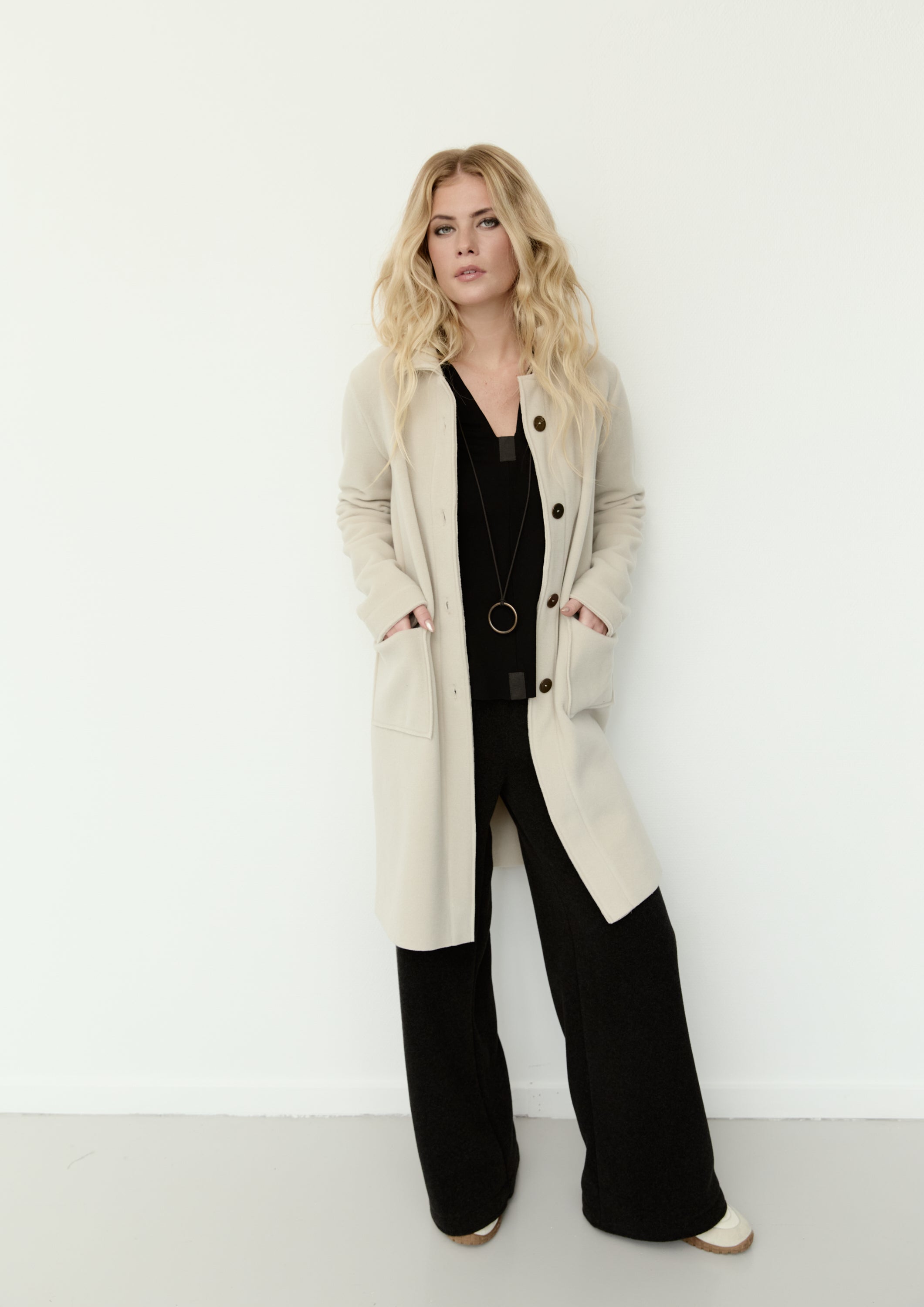 HENRIETTE STEFFENSEN COPENHAGEN BLOUSE - 96106 BLUSER BLACK 900