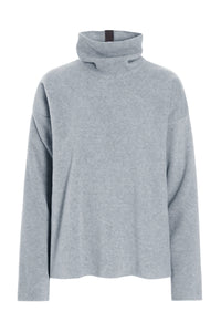 BLOUSE HIGH NECK - 1360 - LIGHT GREY