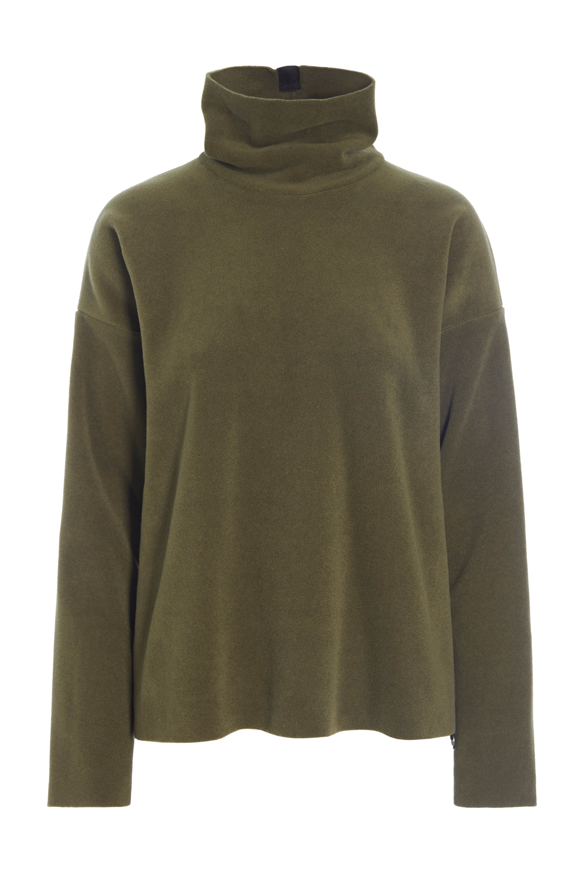 HENRIETTE STEFFENSEN COPENHAGEN BLOUSE HIGH NECK - 1360 BLUSER MOSS 611