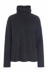 BLOUSE HIGH NECK - 1360 - SOFT BLACK