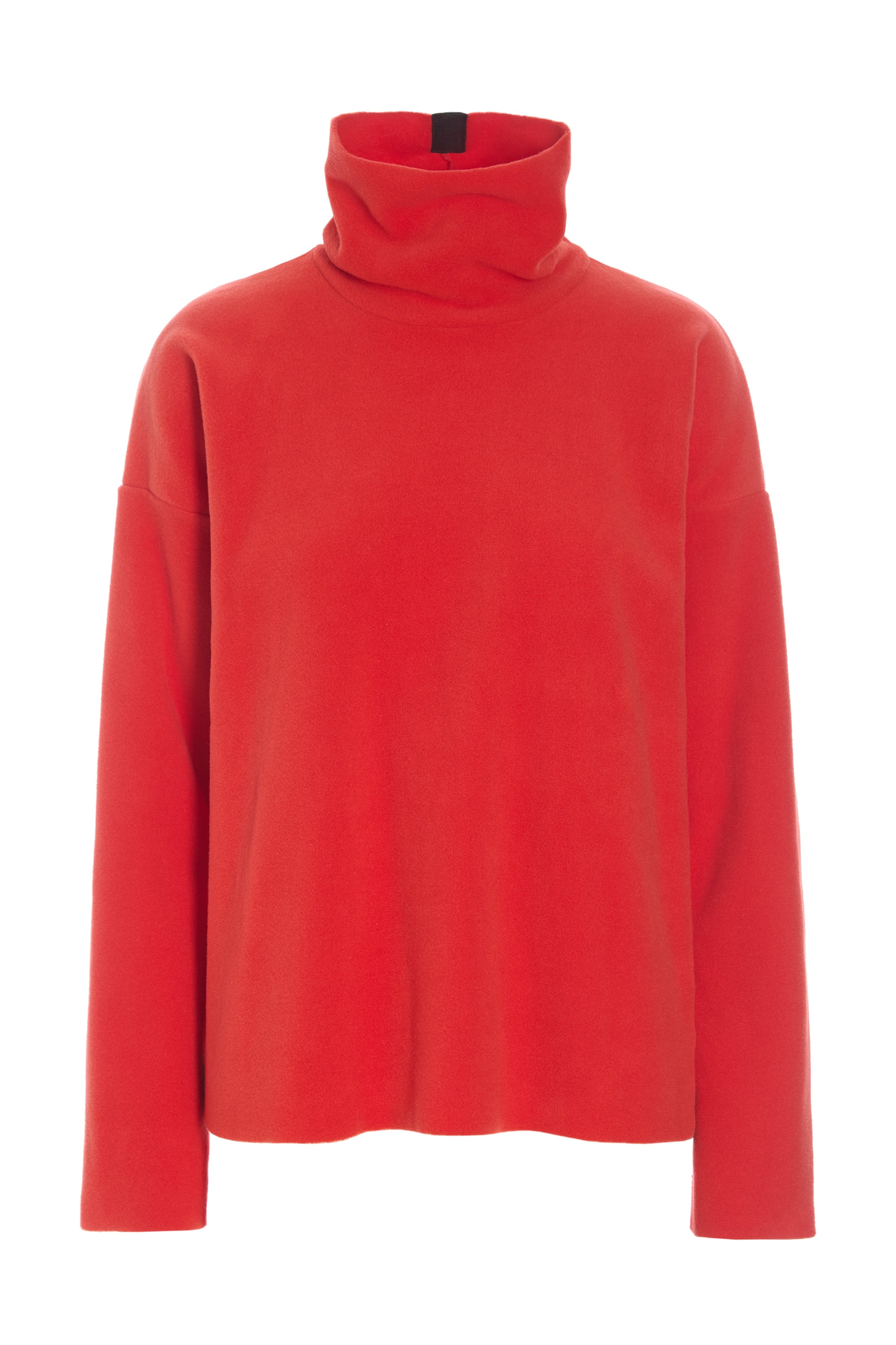 HENRIETTE STEFFENSEN COPENHAGEN BLOUSE HIGH NECK - 1360 BLUSER TOMATO 845