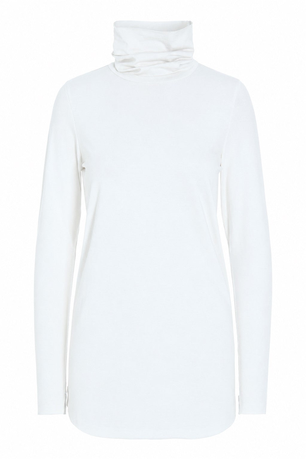 HENRIETTE STEFFENSEN COPENHAGEN BLOUSE HIGH NECK - 96073 BLUSER WHITE 816