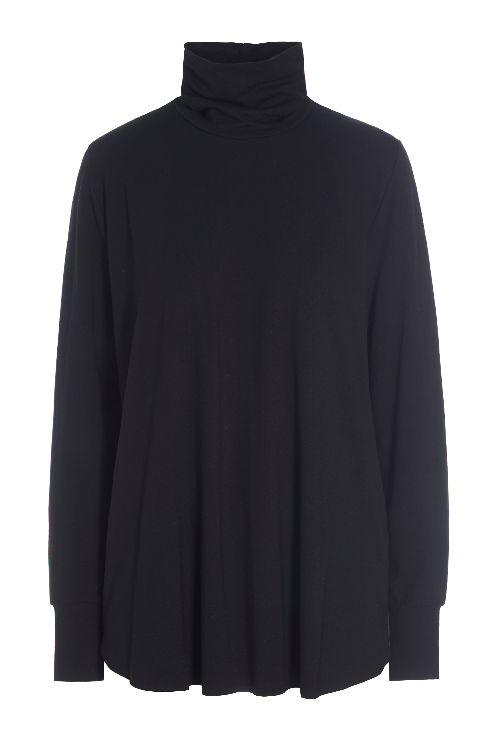 HENRIETTE STEFFENSEN COPENHAGEN BLOUSE HIGH NECK - 96077 BLUSER BLACK 900