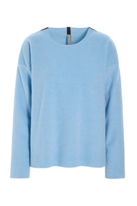 BLOUSE ROUND NECK - 1359 - BABY BLUE