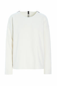 BLOUSE ROUND NECK - 1359 - OFF WHITE