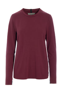 BLOUSE SLIM FIT - 96091 - BORDEAUX