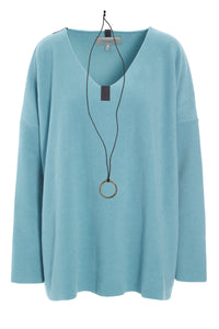 BLOUSE V-NECK - 1336 - SALVIE