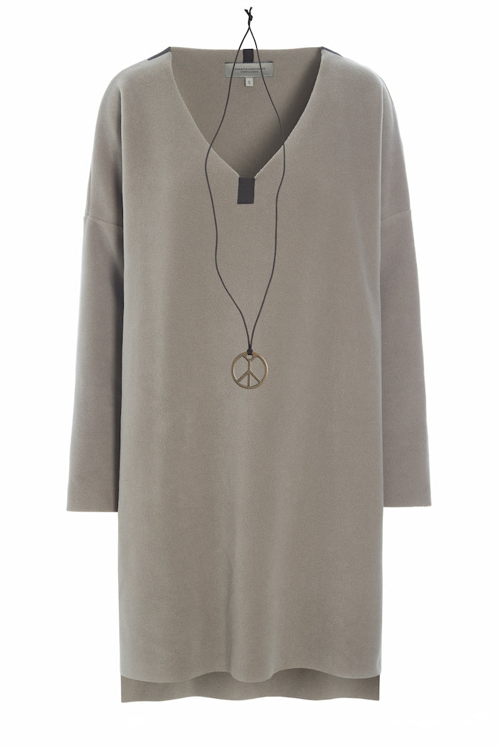 HENRIETTE STEFFENSEN COPENHAGEN BLOUSE V-NECK - 1367 TUNICS ELEPHANT 654