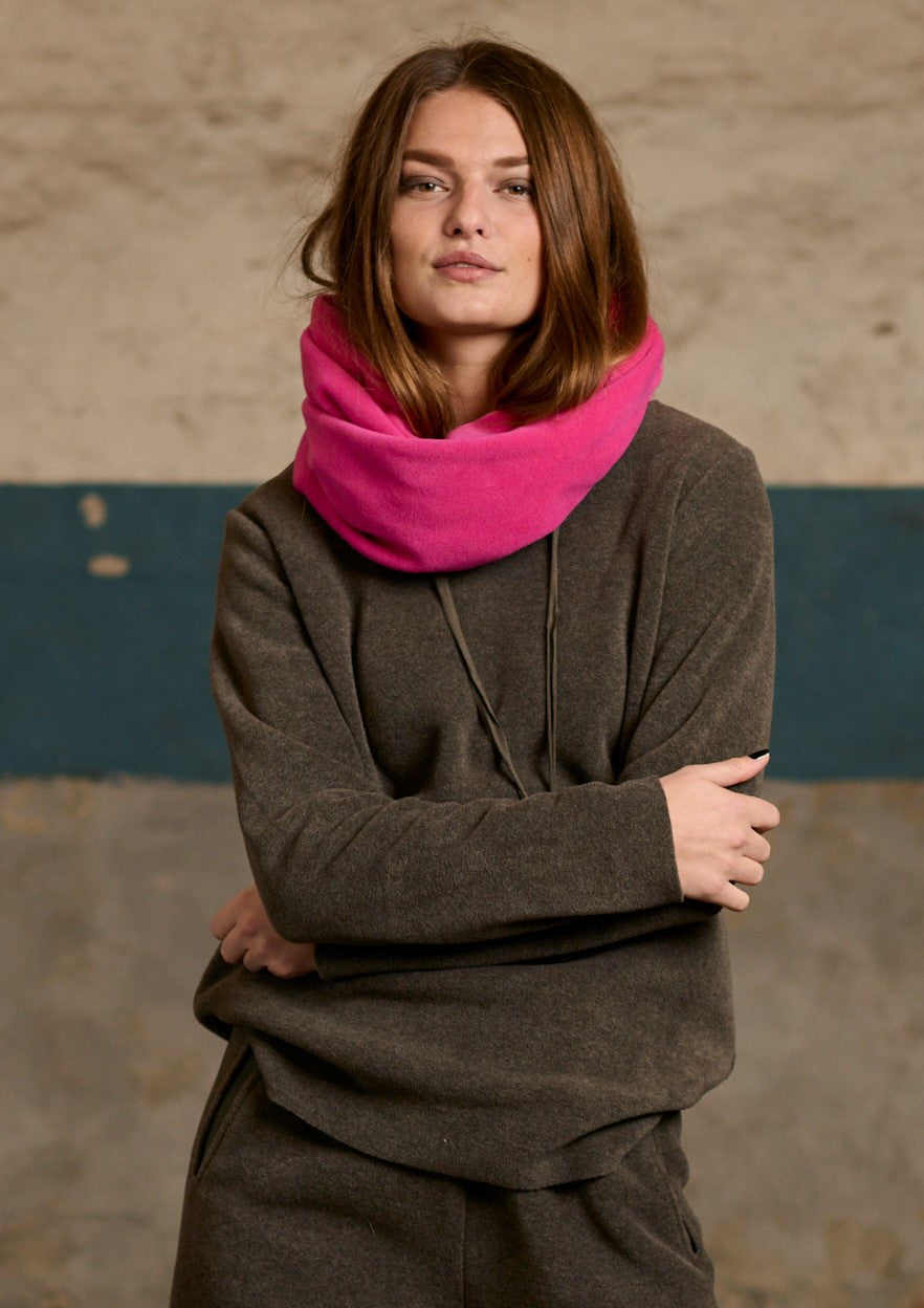 HENRIETTE STEFFENSEN COPENHAGEN BLOUSE WITH SIGNATURE NECKLACE - 1332 BLUSER BARK 320