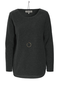 BLOUSE WITH SIGNATURE NECKLACE - 1332 - FORREST