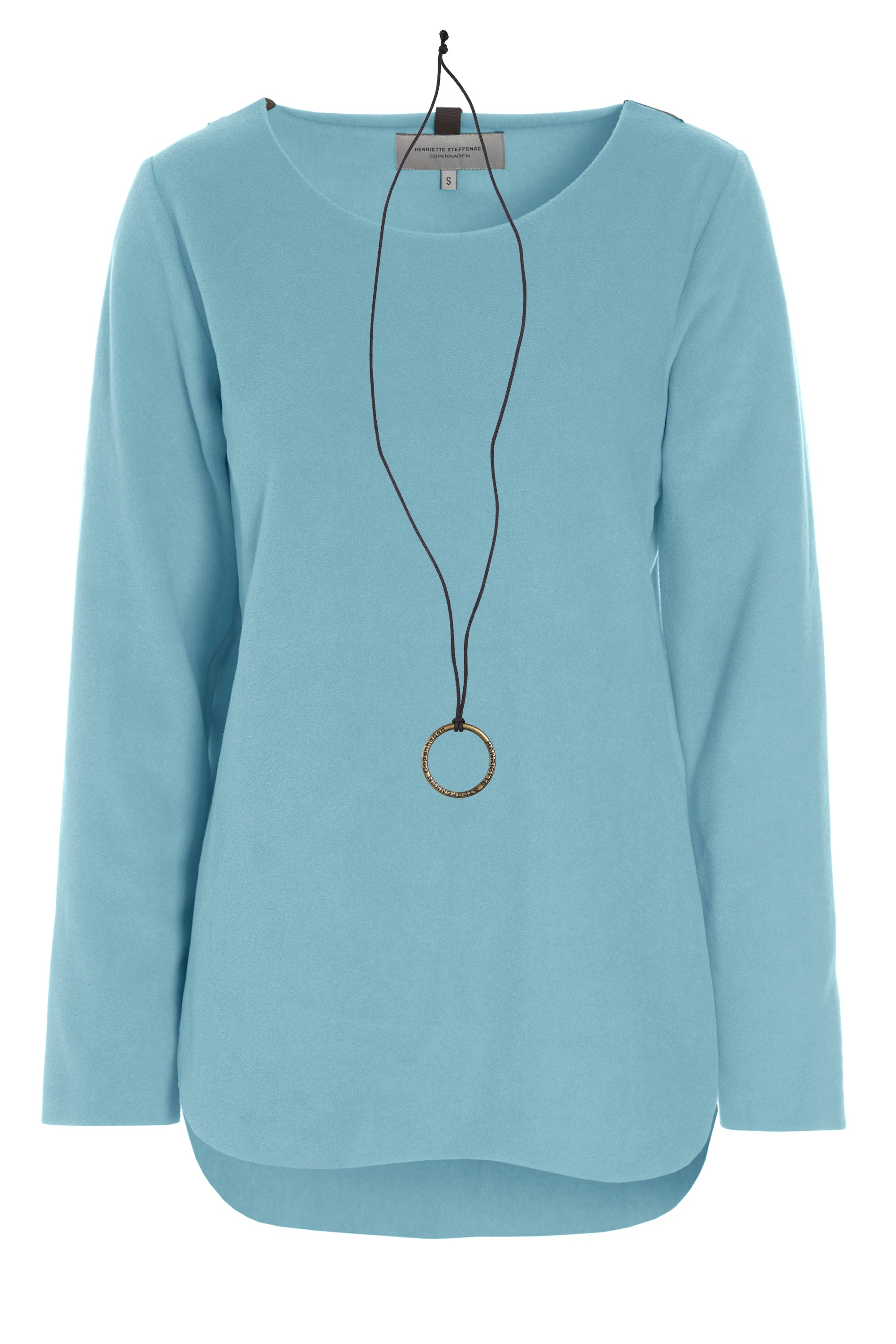 HENRIETTE STEFFENSEN COPENHAGEN BLOUSE WITH SIGNATURE NECKLACE - 1332 BLUSER SALVIE 670
