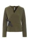 BLOUSE WRAP - 1418 - MOSS