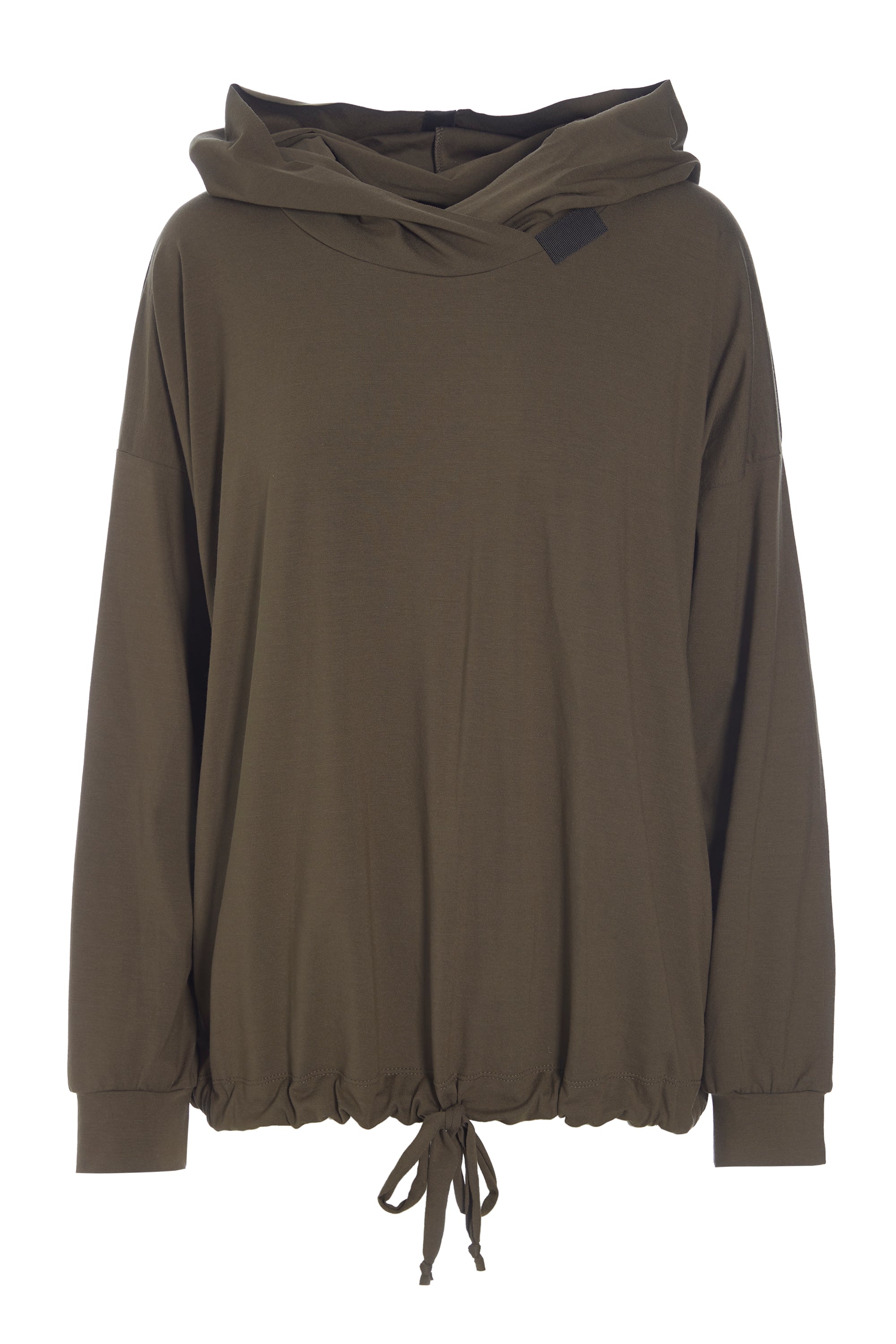 HENRIETTE STEFFENSEN COPENHAGEN BLOUSE W/HOOD - 96059 BLUSER BARK 320