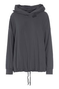 BLOUSE W/HOOD - 96059 - GREY