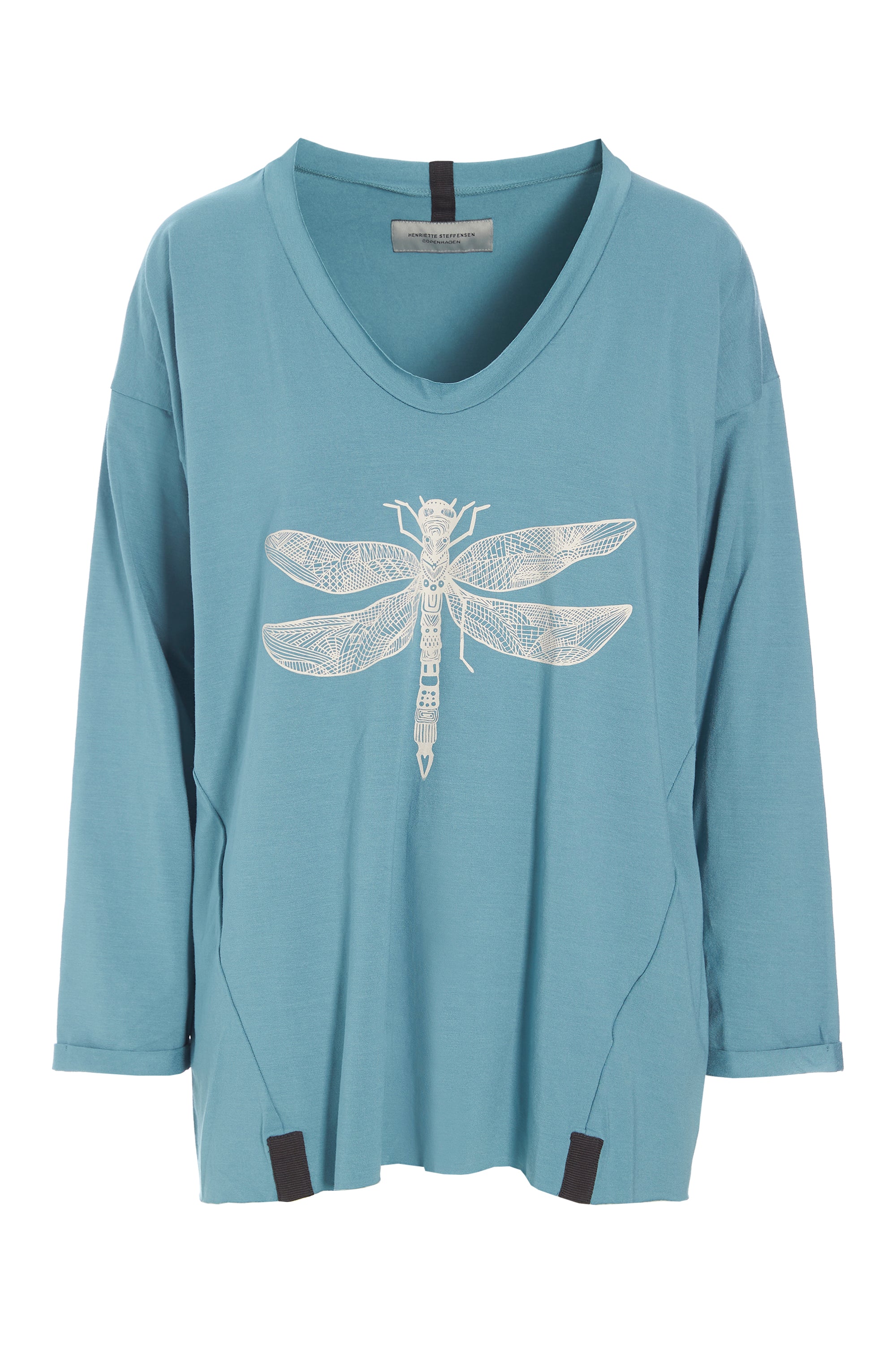 HENRIETTE STEFFENSEN COPENHAGEN BLOUSE W/PRINT - 96068 BLUSER SALVIE 670