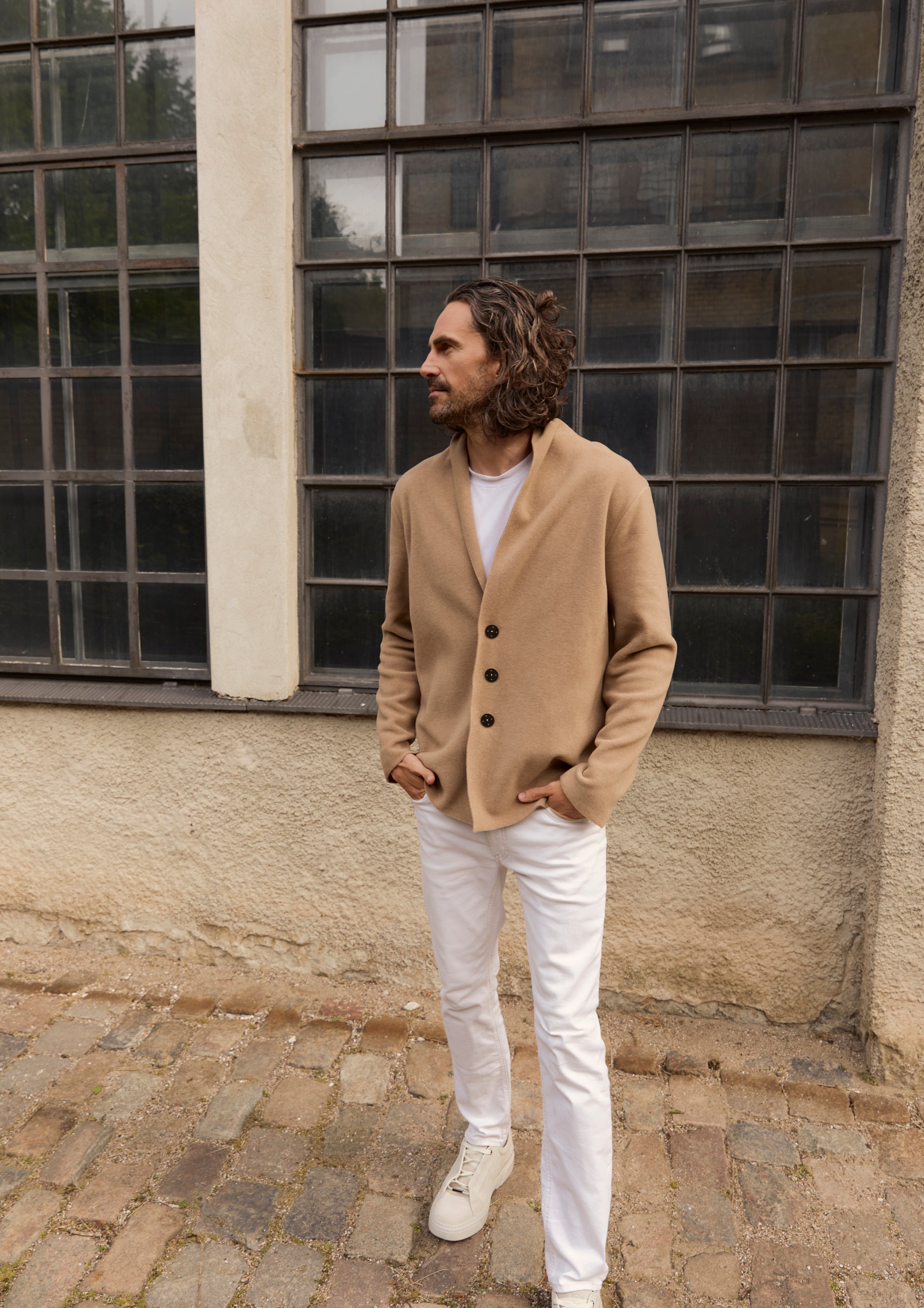 CARL BY STEFFENSEN COPENHAGEN CARDIGAN - 1034C CARDIGANS CAMEL 815