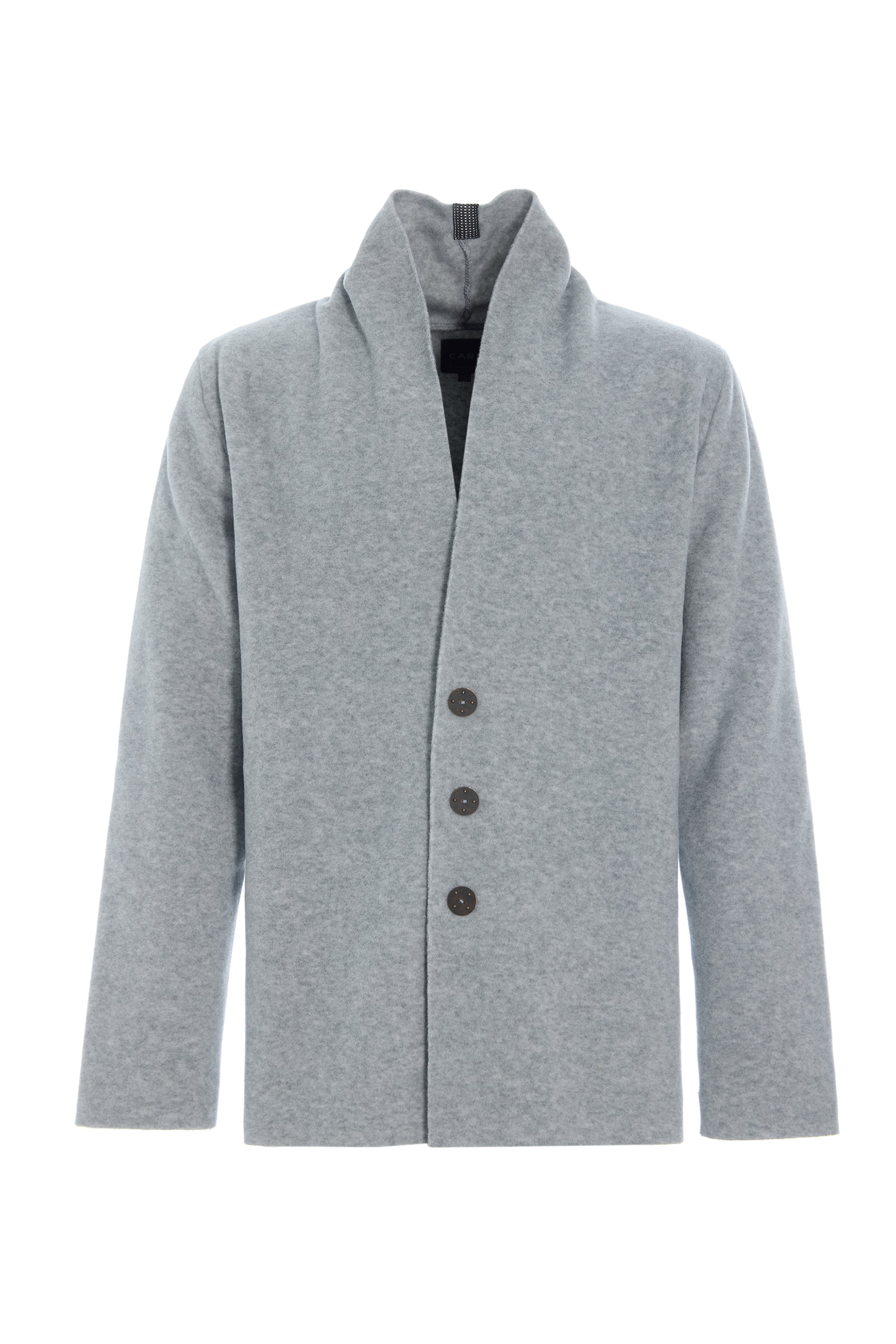CARL BY STEFFENSEN COPENHAGEN CARDIGAN - 1034C CARDIGANS LIGHT GREY 876