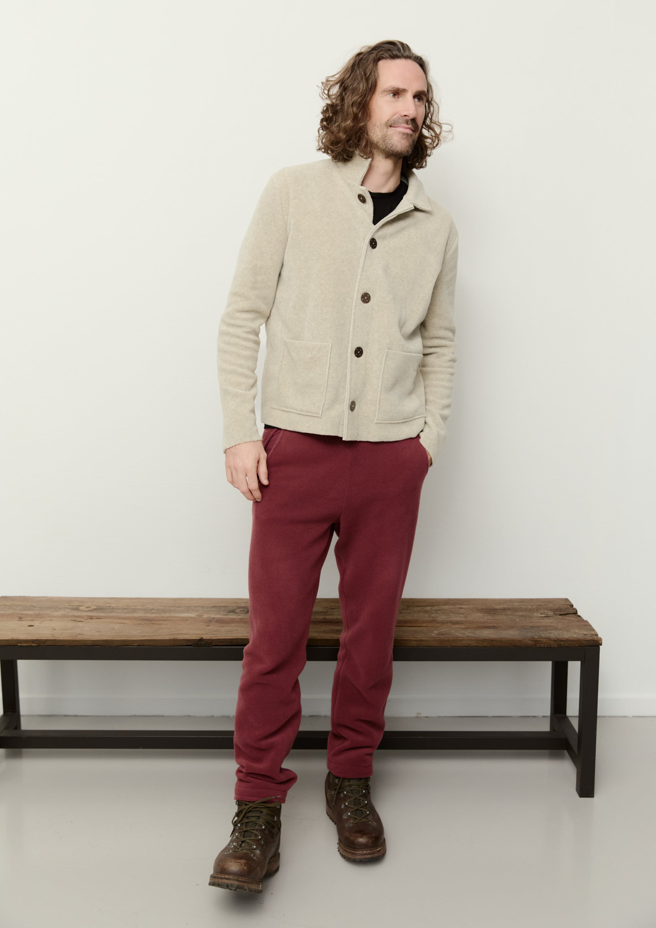 CARL BY STEFFENSEN COPENHAGEN CARDIGAN - 1049C CARDIGANS SAND 805