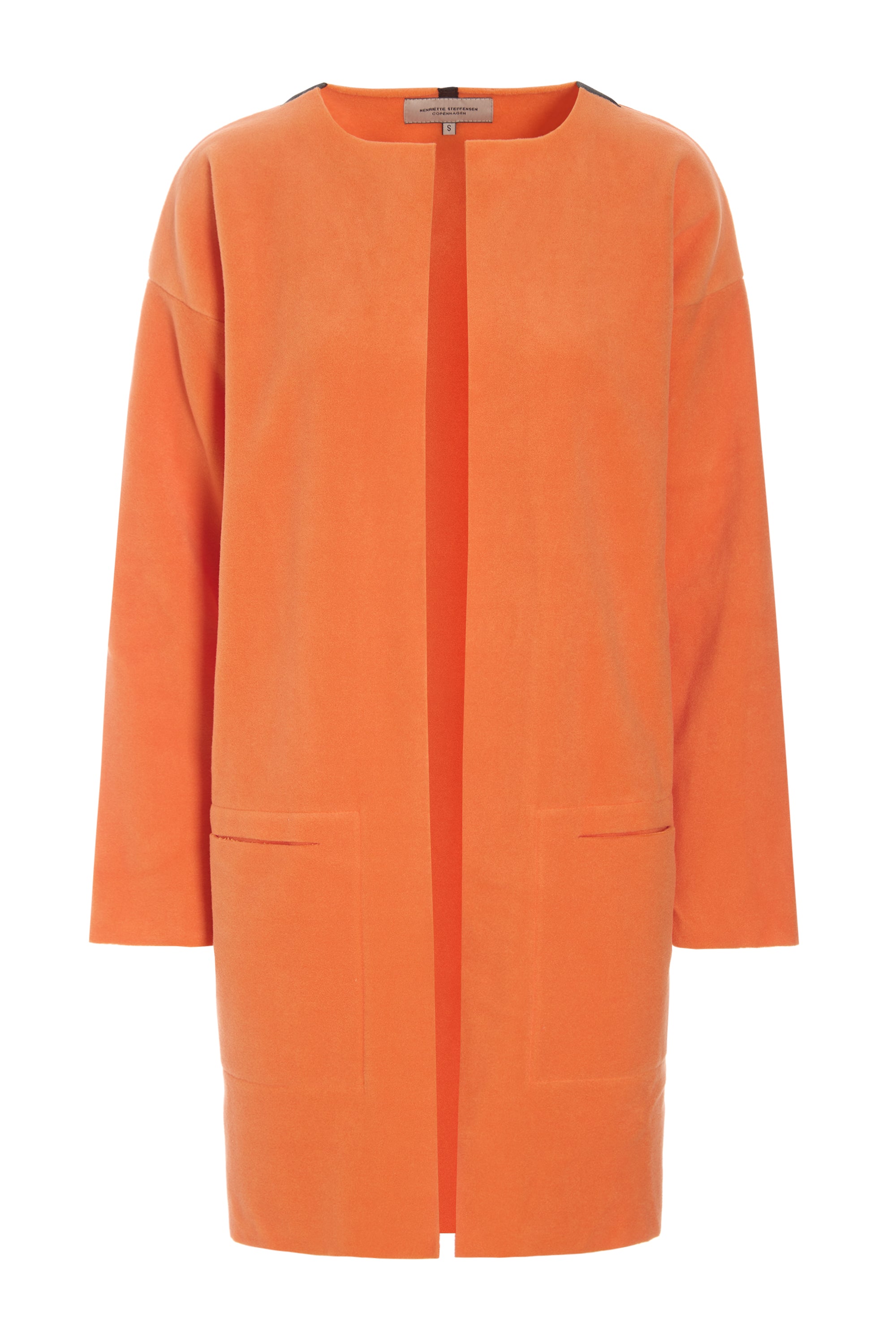 HENRIETTE STEFFENSEN COPENHAGEN CARDIGAN - 7104 CARDIGANS ORANGE 773