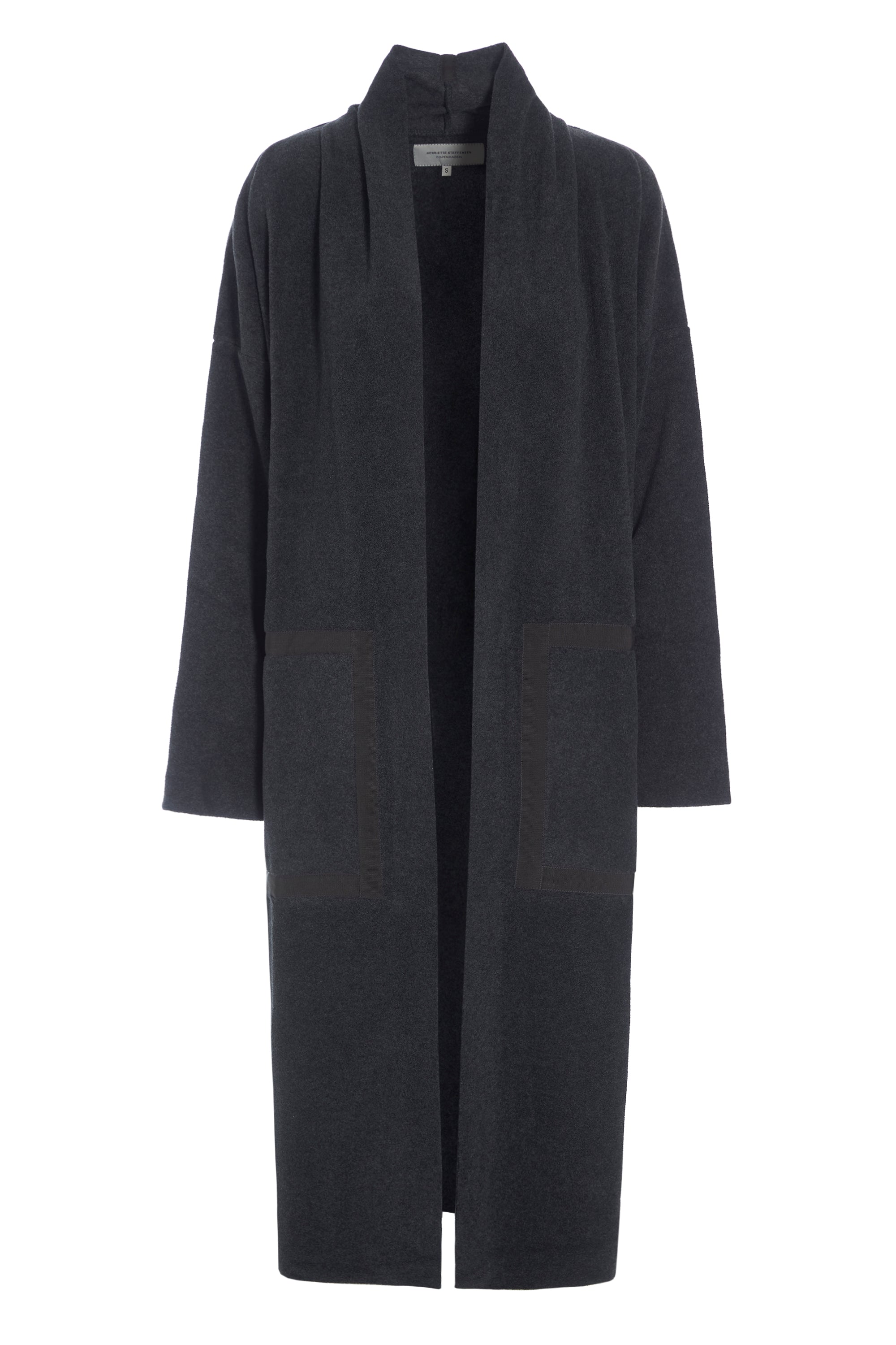 HENRIETTE STEFFENSEN COPENHAGEN CARDIGAN - 7143 CARDIGANS SOFT BLACK 914