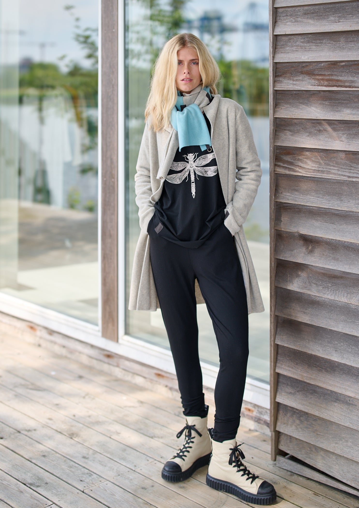 HENRIETTE STEFFENSEN COPENHAGEN CARDIGAN - 7157 CARDIGANS SAND 805