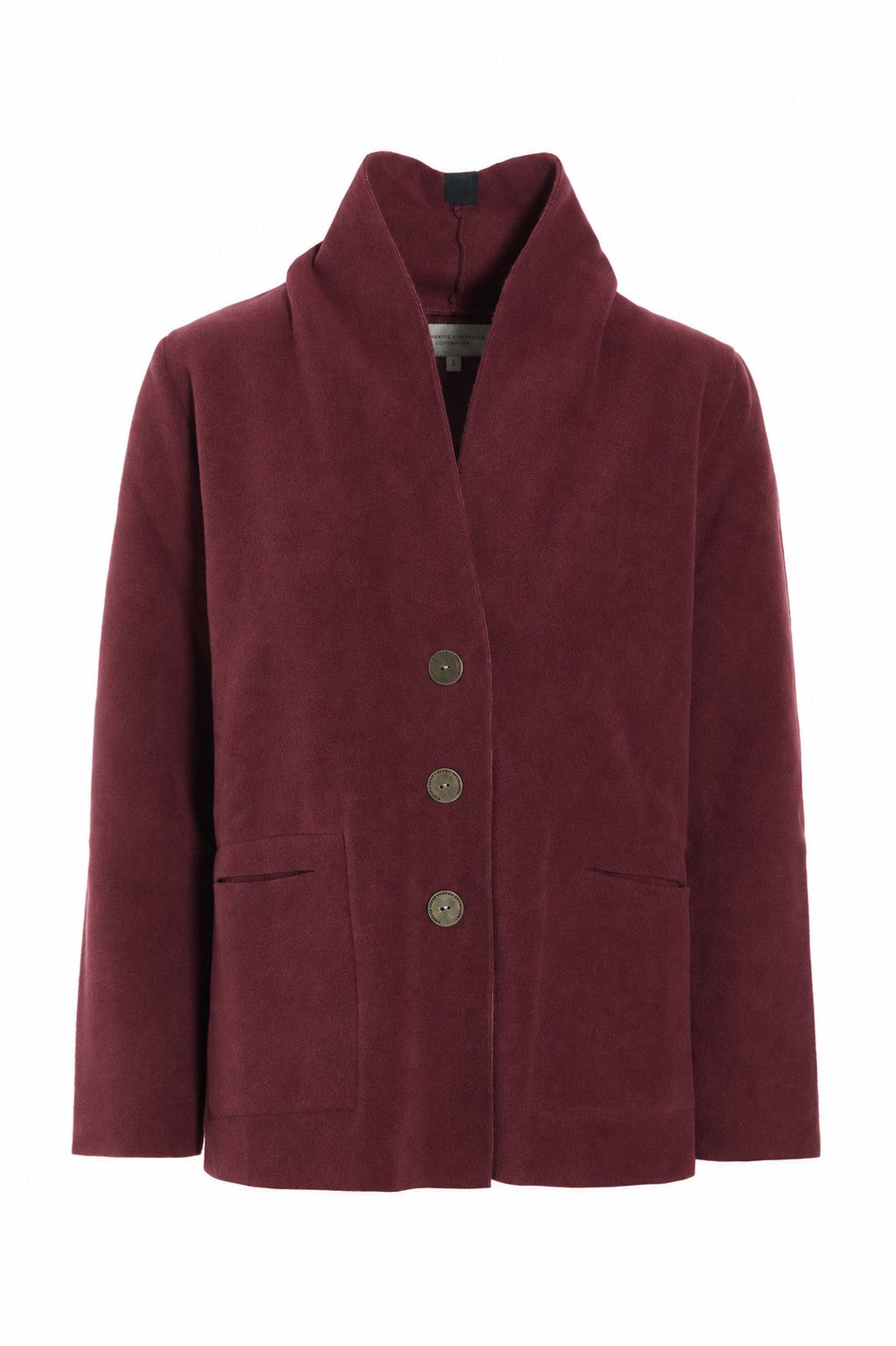 HENRIETTE STEFFENSEN COPENHAGEN CARDIGAN - 7168 CARDIGANS BORDEAUX 474