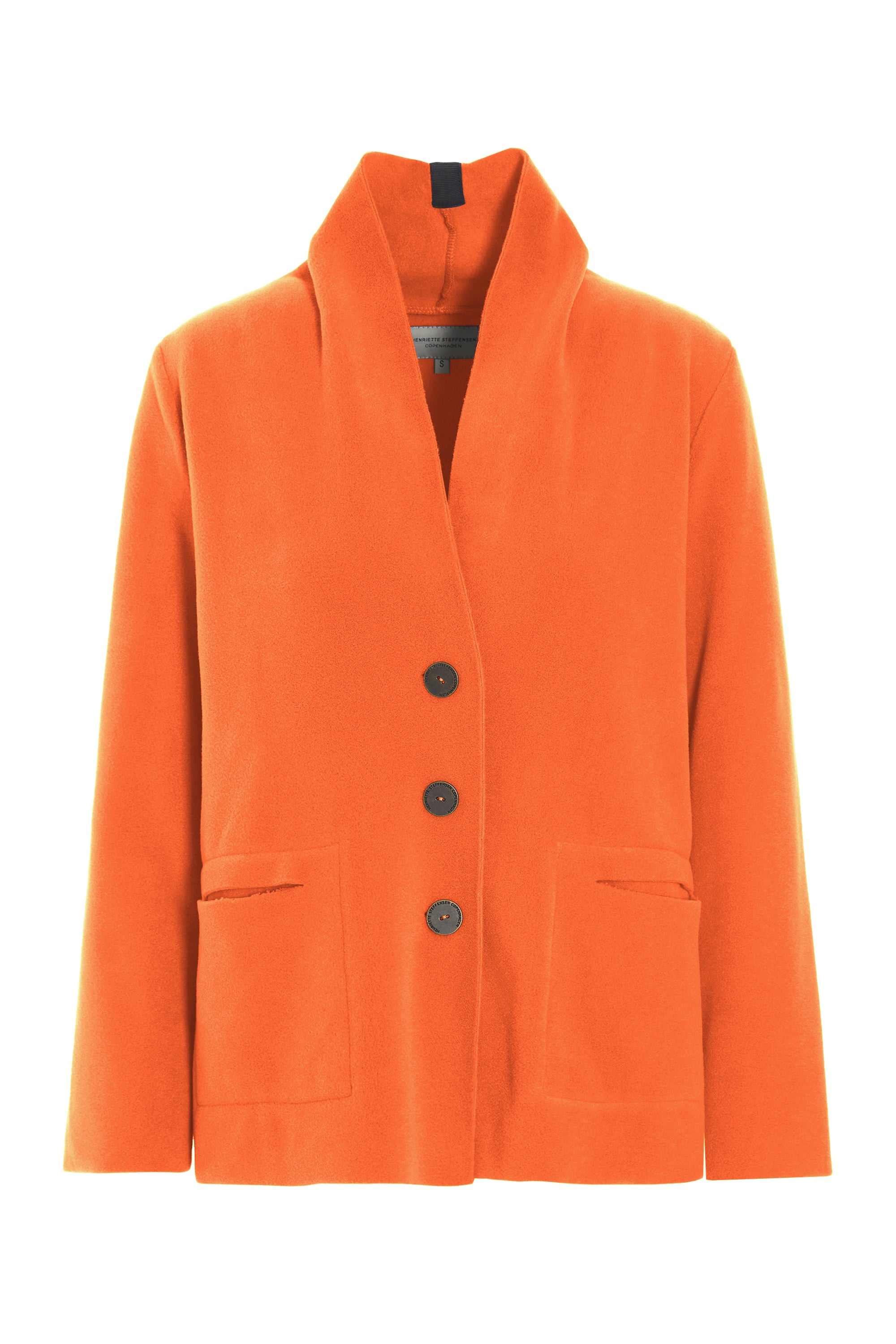 HENRIETTE STEFFENSEN COPENHAGEN CARDIGAN - 7168 CARDIGANS ORANGE 773