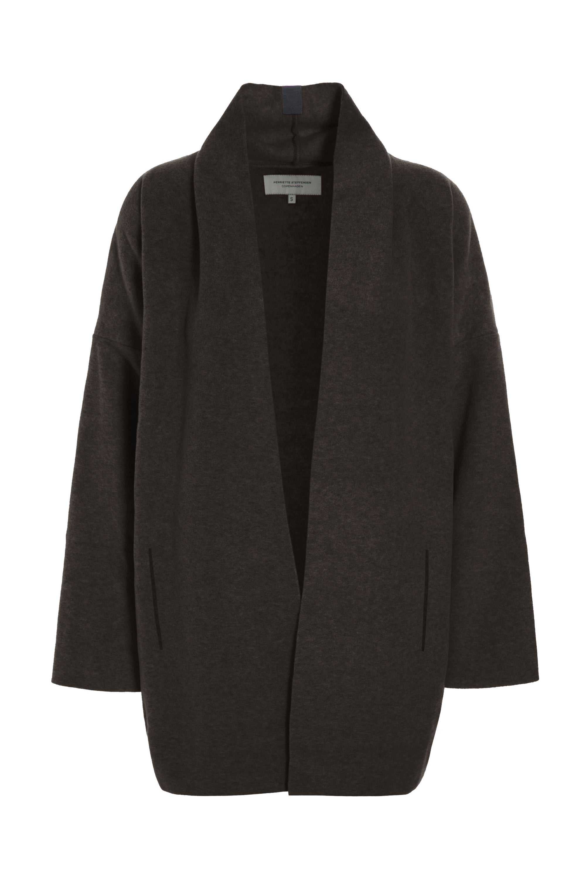 HENRIETTE STEFFENSEN COPENHAGEN CARDIGAN - 7173 CARDIGANS CHOCOLATE 844