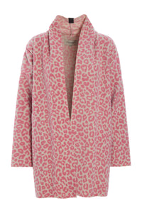 CARDIGAN - 7173P - PINK LEO