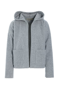 CARDIGAN - 7176 - LIGHT GREY