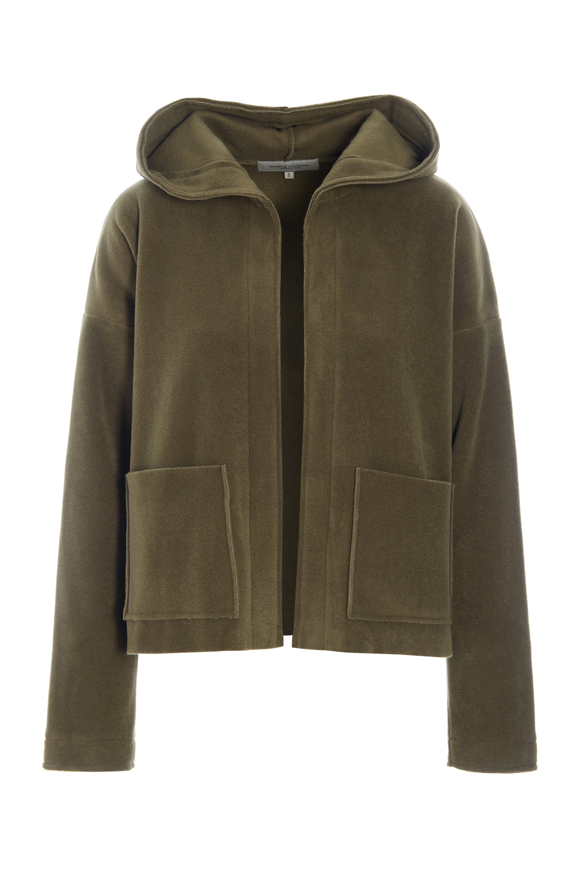 HENRIETTE STEFFENSEN COPENHAGEN CARDIGAN - 7176 CARDIGANS MOSS 611
