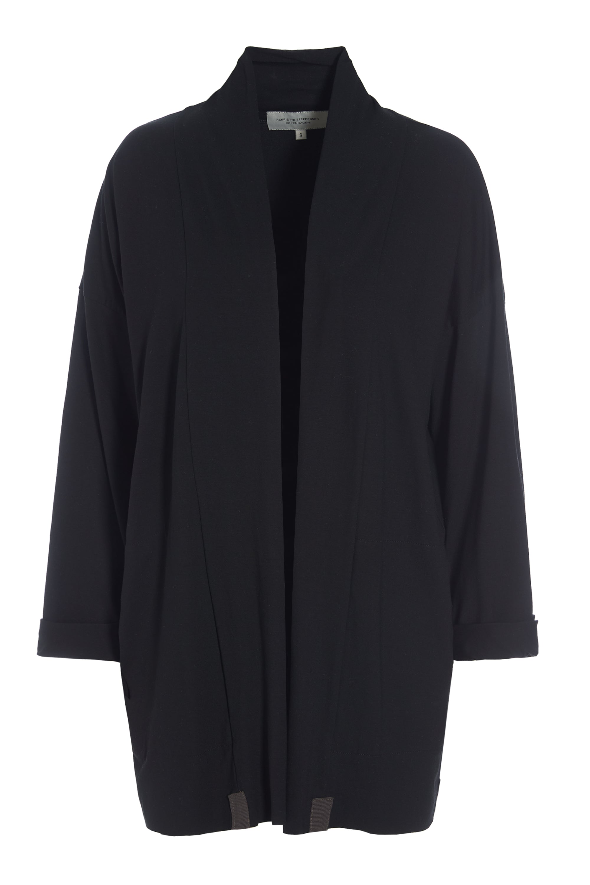 HENRIETTE STEFFENSEN COPENHAGEN CARDIGAN - 97001 CARDIGANS BLACK 900