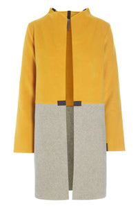 CARDIGAN 2 COLORED - 7133 - SAFRAN/SAND