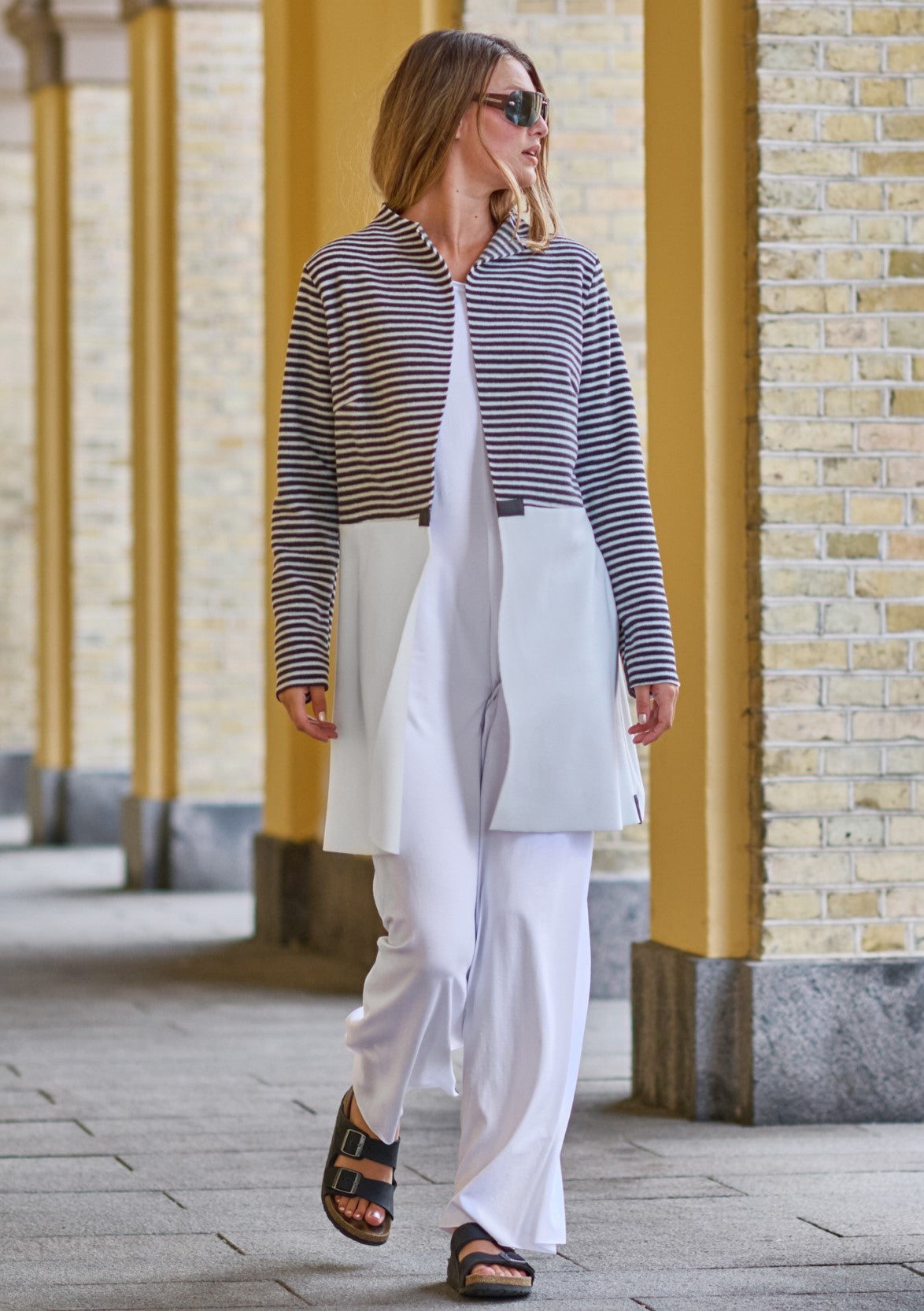 Henriette Steffensen Long Fleece Skirt Soft Black – Fashion House
